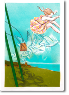 A2 Drawing - High Flyer