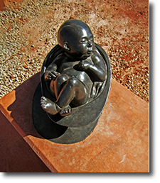 Newman Public Artwork - Baby In Hard Hat
