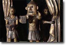 Bronze Sculpture Night Rehearsal