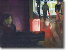 Exhibition Red Light Box