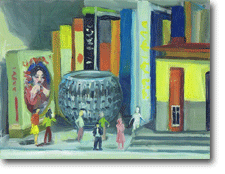 Shelf Scene With Station