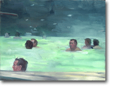 Samll Oil Painting - Drifters