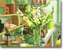 Green Room With Shelf