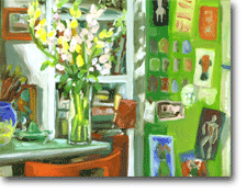 Green Room With Table